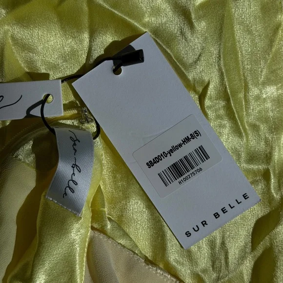 NWT Hello Molly Sur Belle Spellbinding Satin Midi Dress - Picture 6 of 9